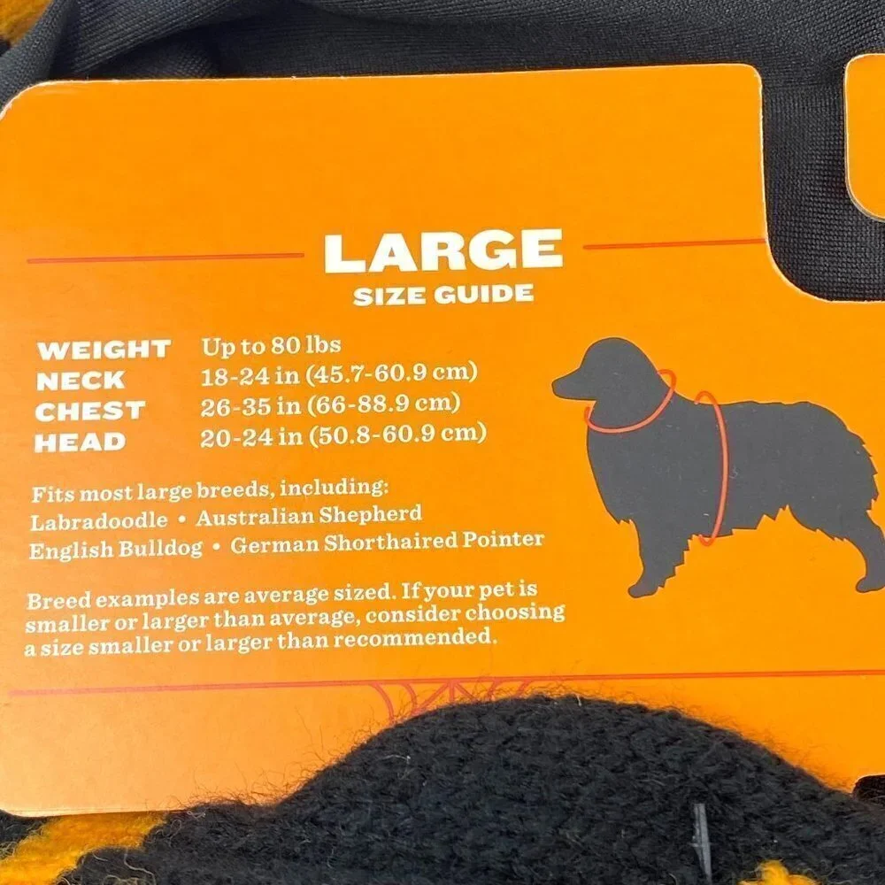 Target Tiger Halloween Dog Sweater Hyde & EEK! Boutique™ Sizes Med/ Lg